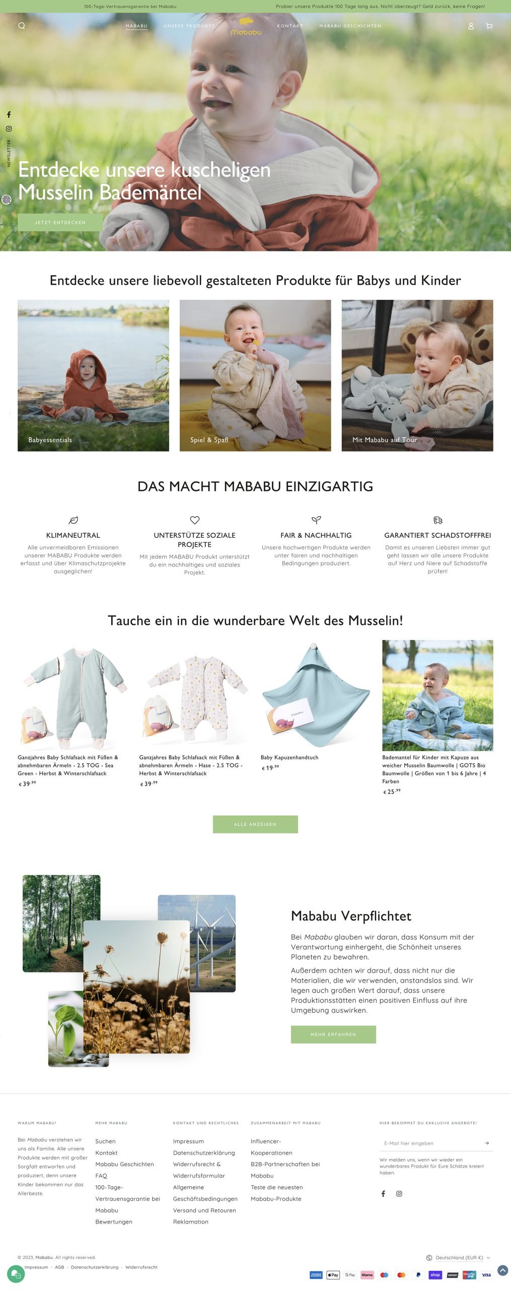 Baby Store site Burak  Works